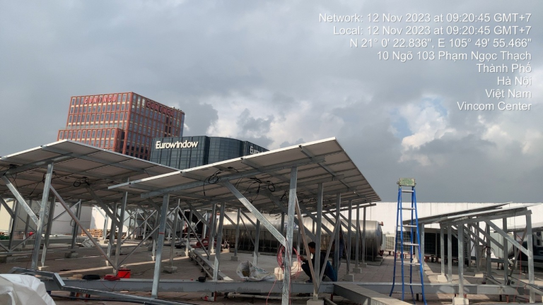 Dự án Solar rooftop Hệ thống Vincom Phạm Ngọc Thạch